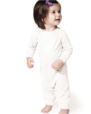 Long Legged Baby Rib Bodysuit - 4412 Rabbit Skins Infant