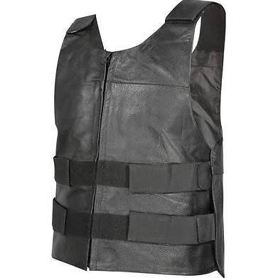 Bullet Proof Leather Vest Adult/Youth/Ladies