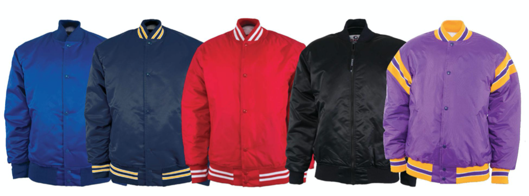 Bomber Jacket  Red — Lionheart Custom Apparel