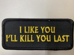 I Like You I'll Kill You Last Patch